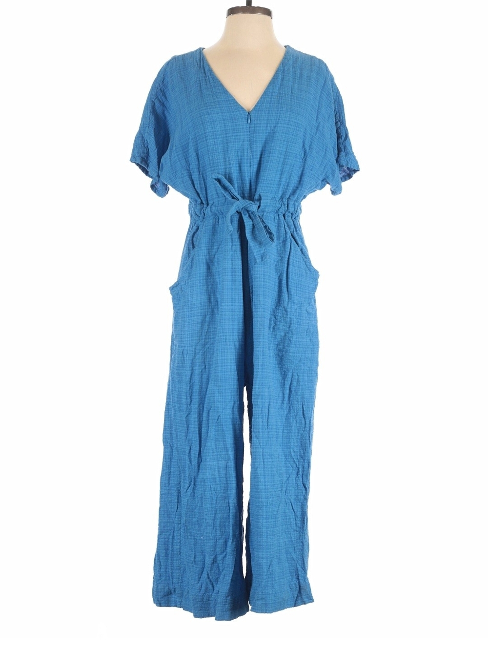 Oddbird Co. Divane Jumpsuit Blue Small - Picture 5 of 7